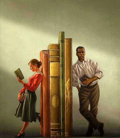 Книги могут мешать вам сближаться