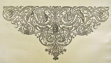 Гравированная виньетка из книги Жерара Тибо «Академия шпаги» (Лейден, 1628 г.)
