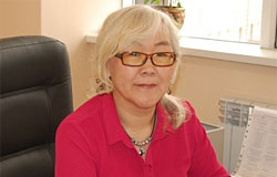 Людмила Гармаева, директор Национальной библиотеки республики Якутия